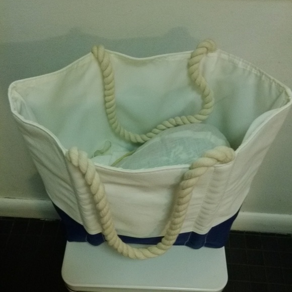 NEW Neiman Marcus Canvas Tote Bag - Picture 5 of 6